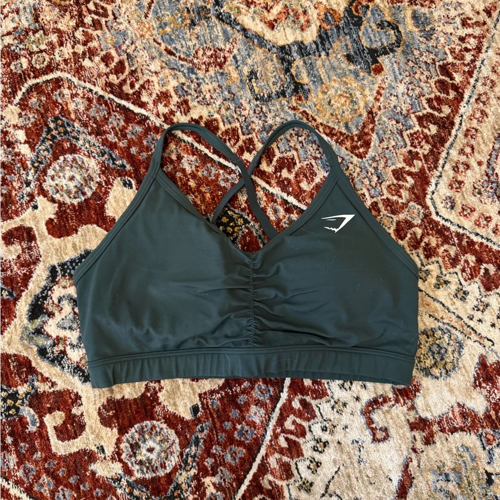 Gymshark ruched sports bra
